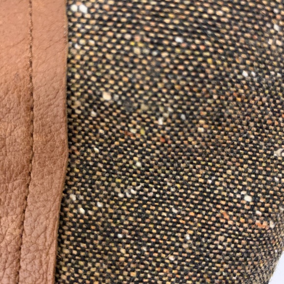 Etienne Aigner Womens Tweed/Leather Boots - Picture 10 of 13